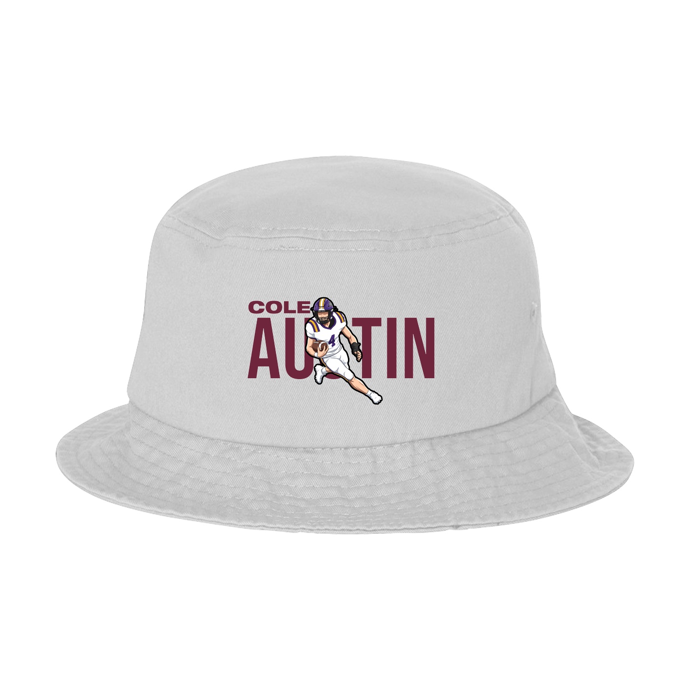 Bucket Cap — Player Name in White