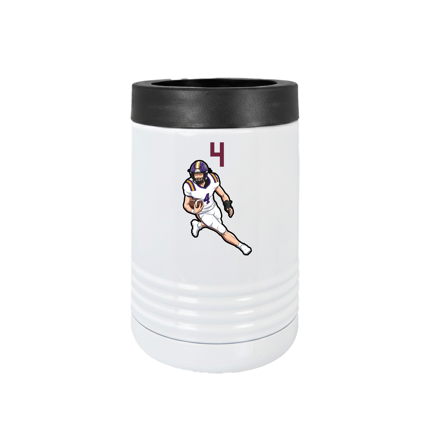 Beverage Holder — Number Top in White