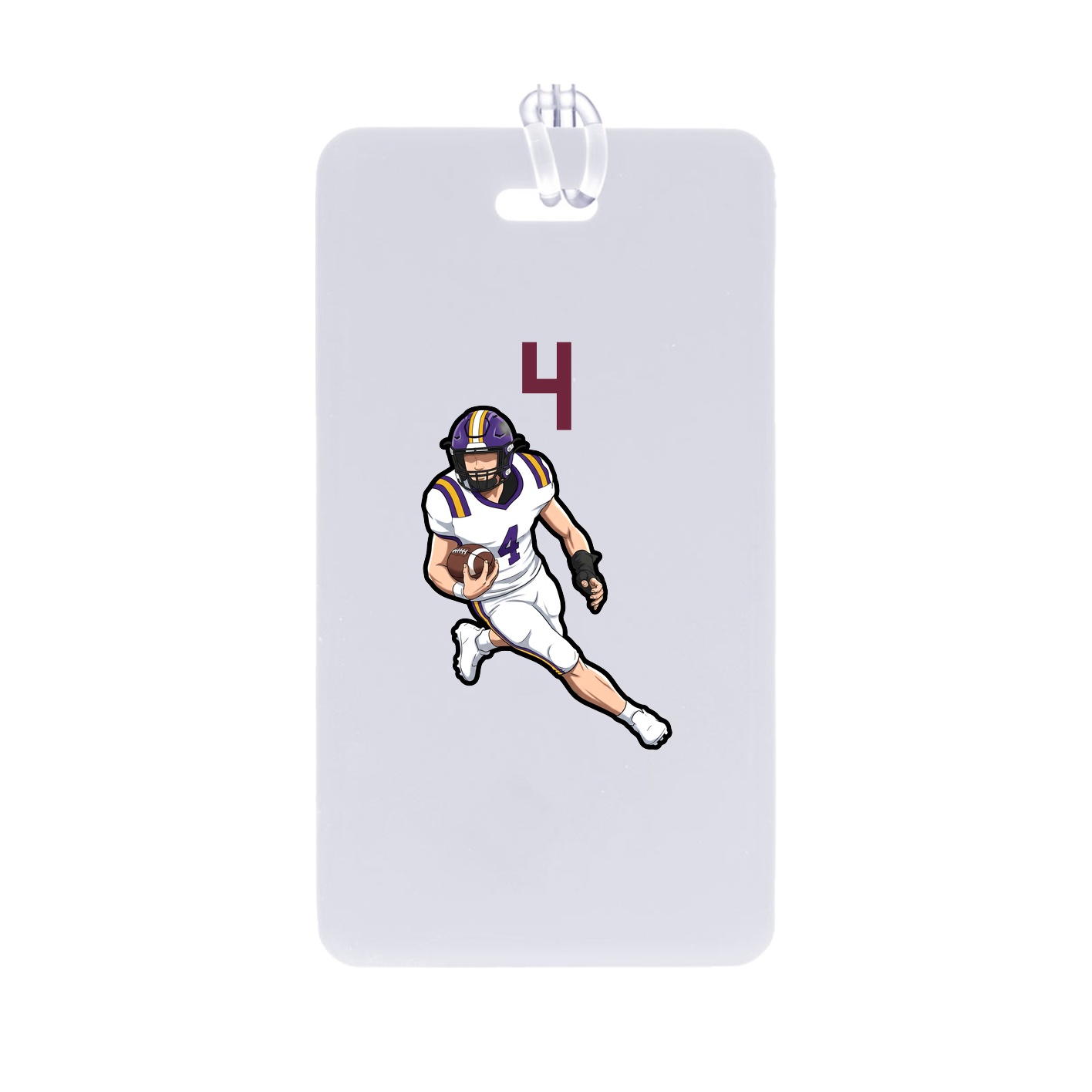 Bag Tag — Number Top in Classic