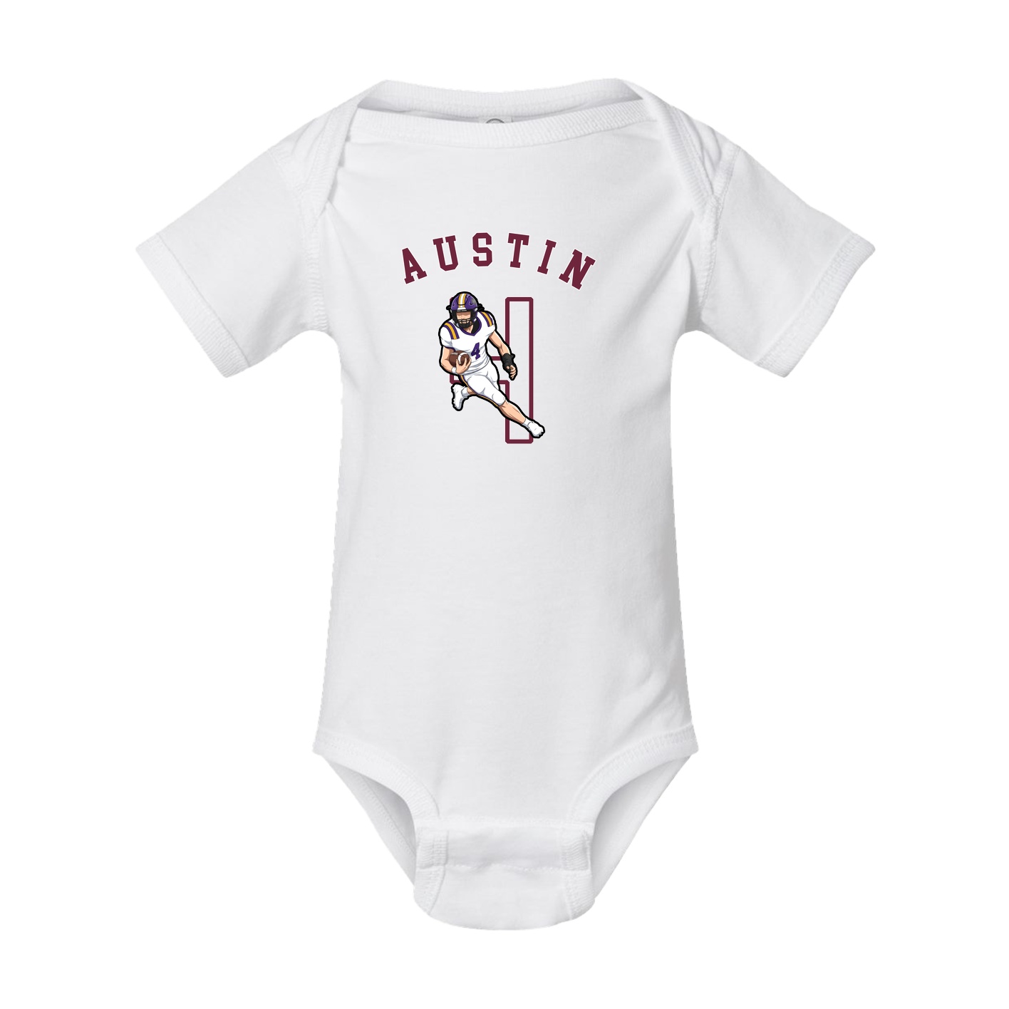 Baby Onesie — Shirsey Arch in White
