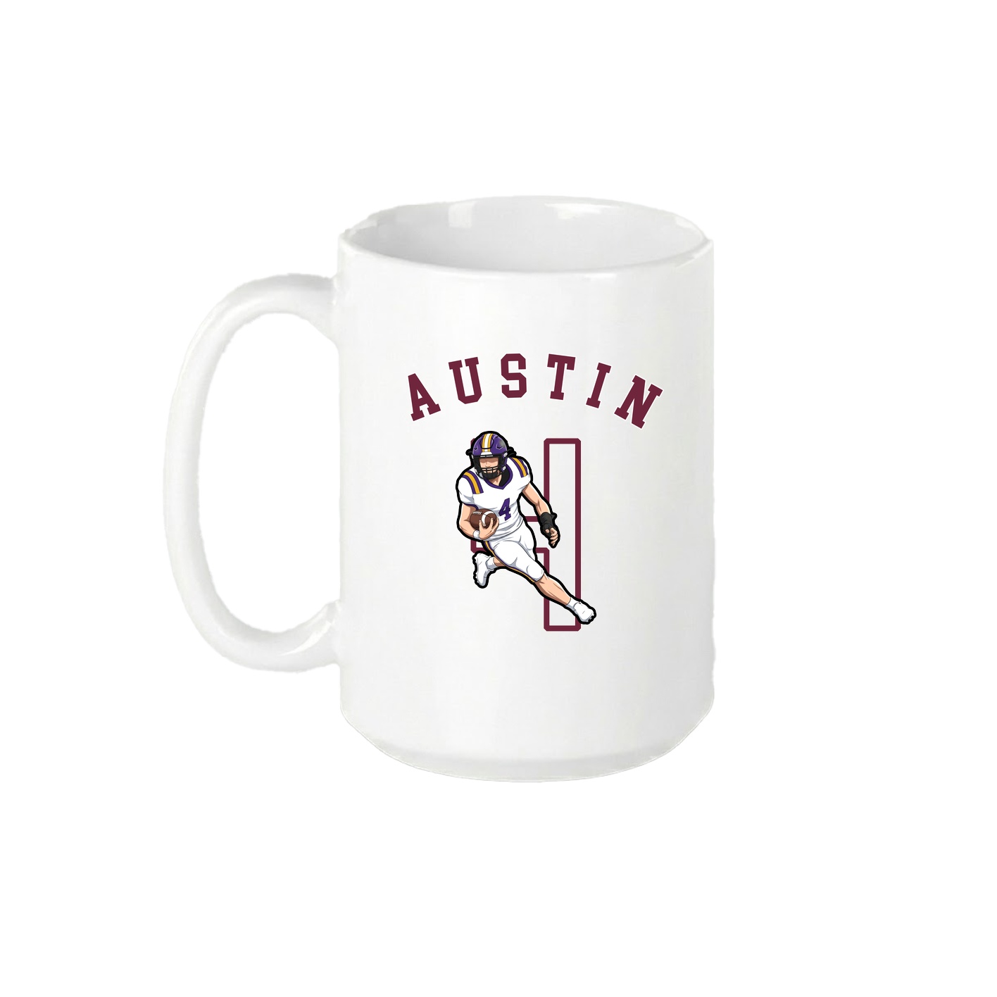 15oz Coffee Mug — Shirsey Arch in White