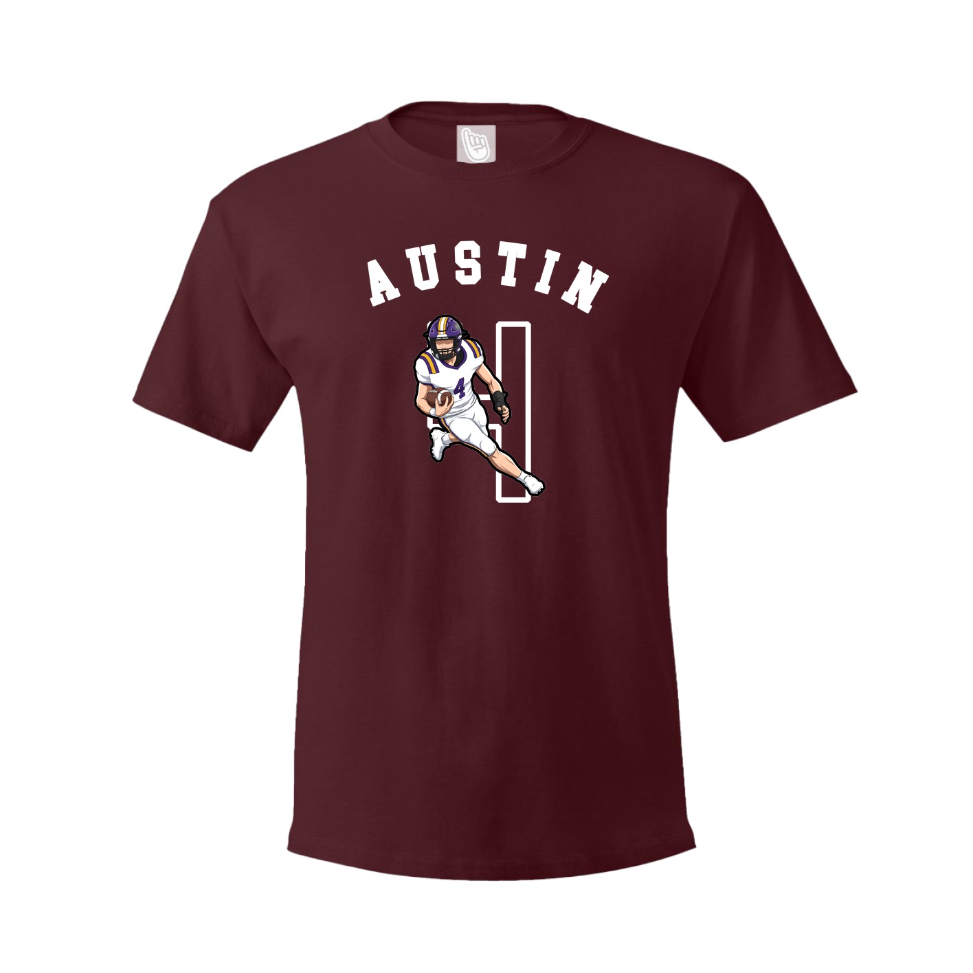 Youth Tee — Shirsey Arch in Maroon