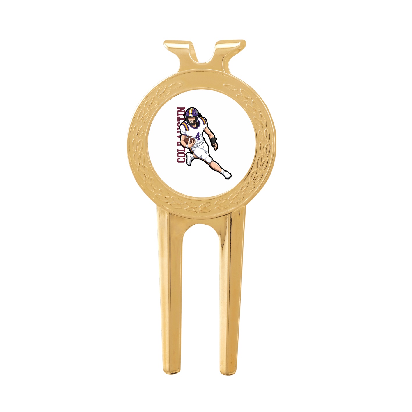 Divot Tool with Ball Marker — Name Vertical in Classic