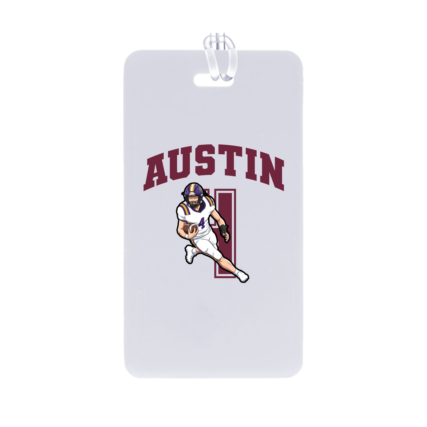 Bag Tag — Number in Classic