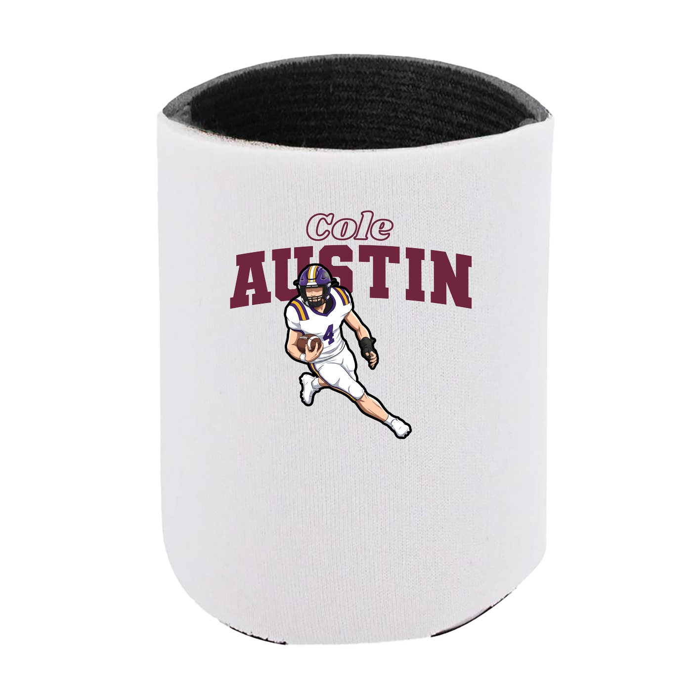Can Holder — Name Arch in White