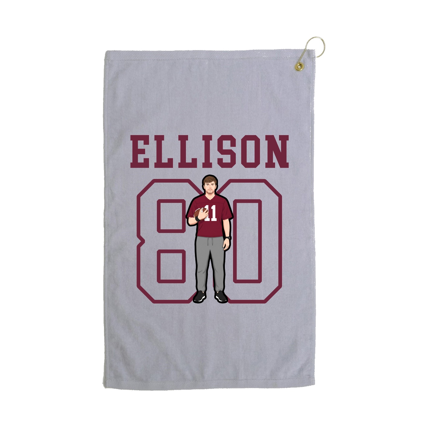 Golf Towel — Shirsey in Grey