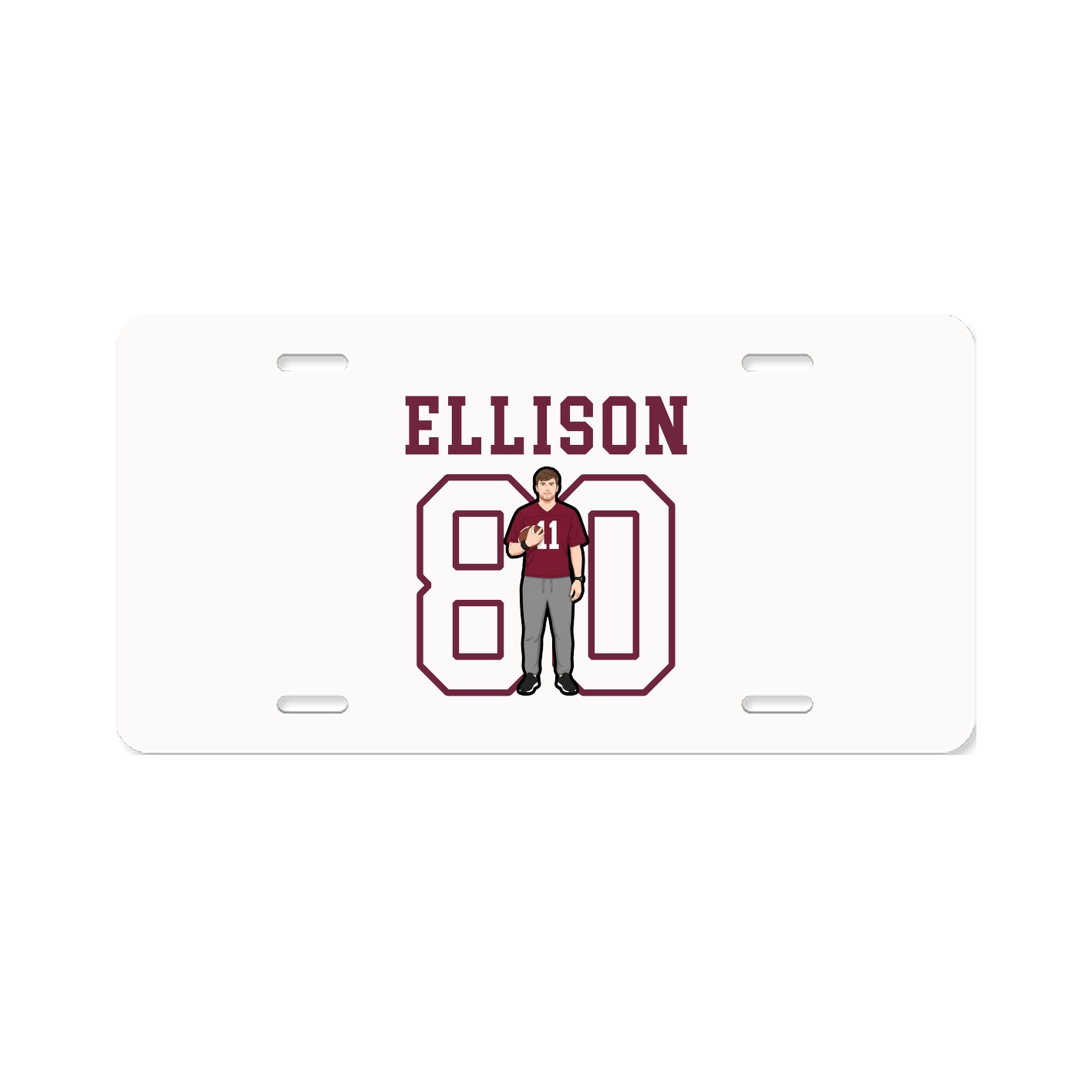 License Plate — Shirsey in Classic