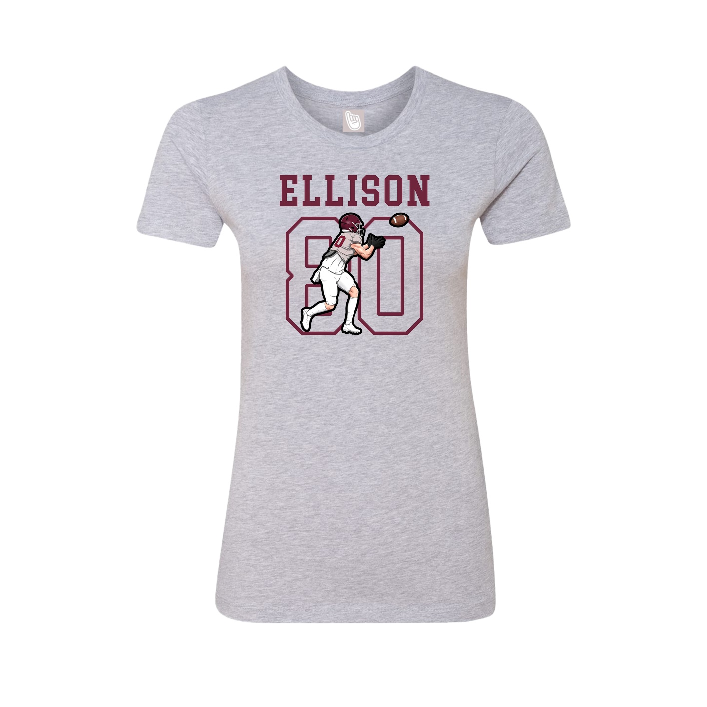 Fitted Women's Tee — Shirsey in Grey