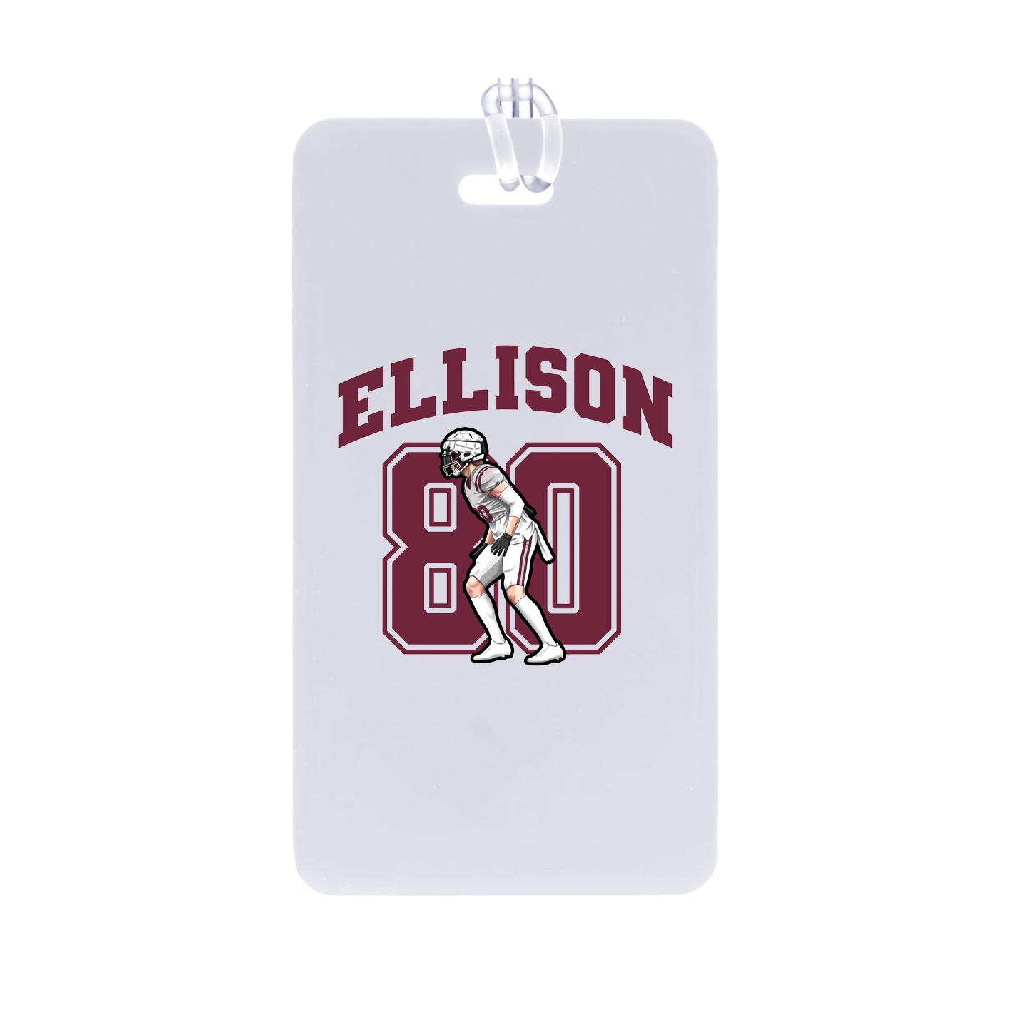 Bag Tag — Number in Classic