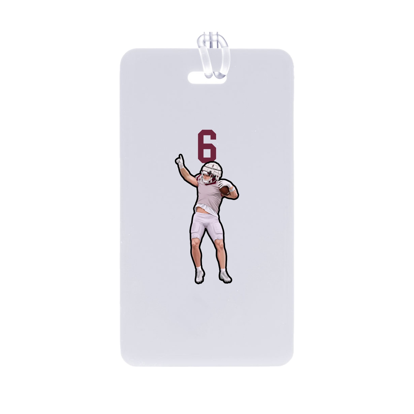 Bag Tag — Number Top in Classic