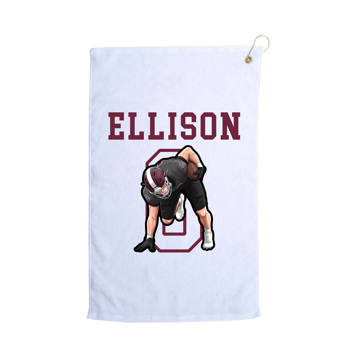 Golf Towel — Shirsey in White