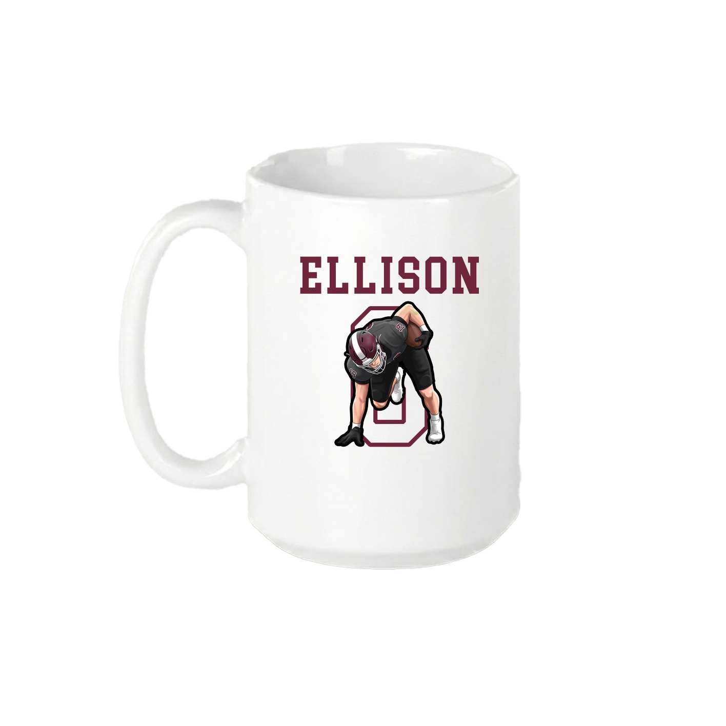 15oz Coffee Mug — Shirsey in White