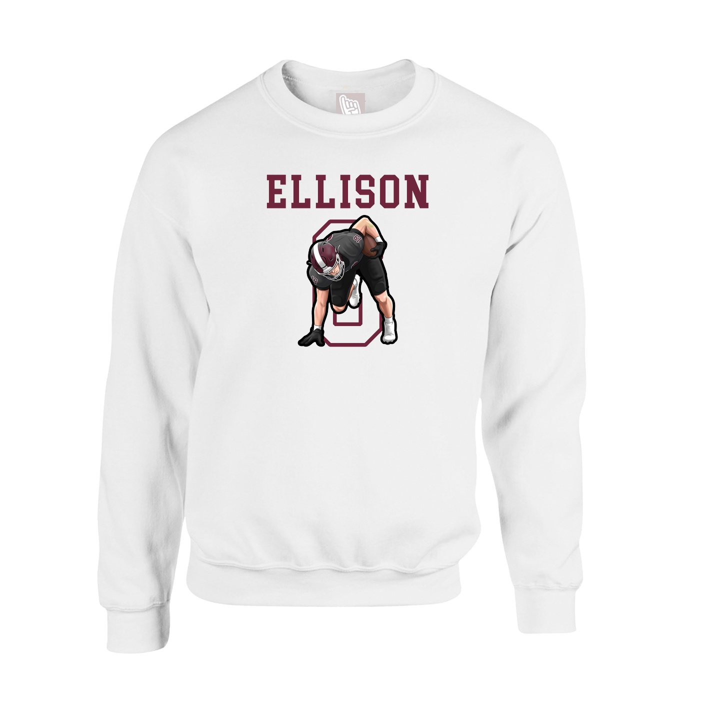 Fleece Crew — Shirsey in White