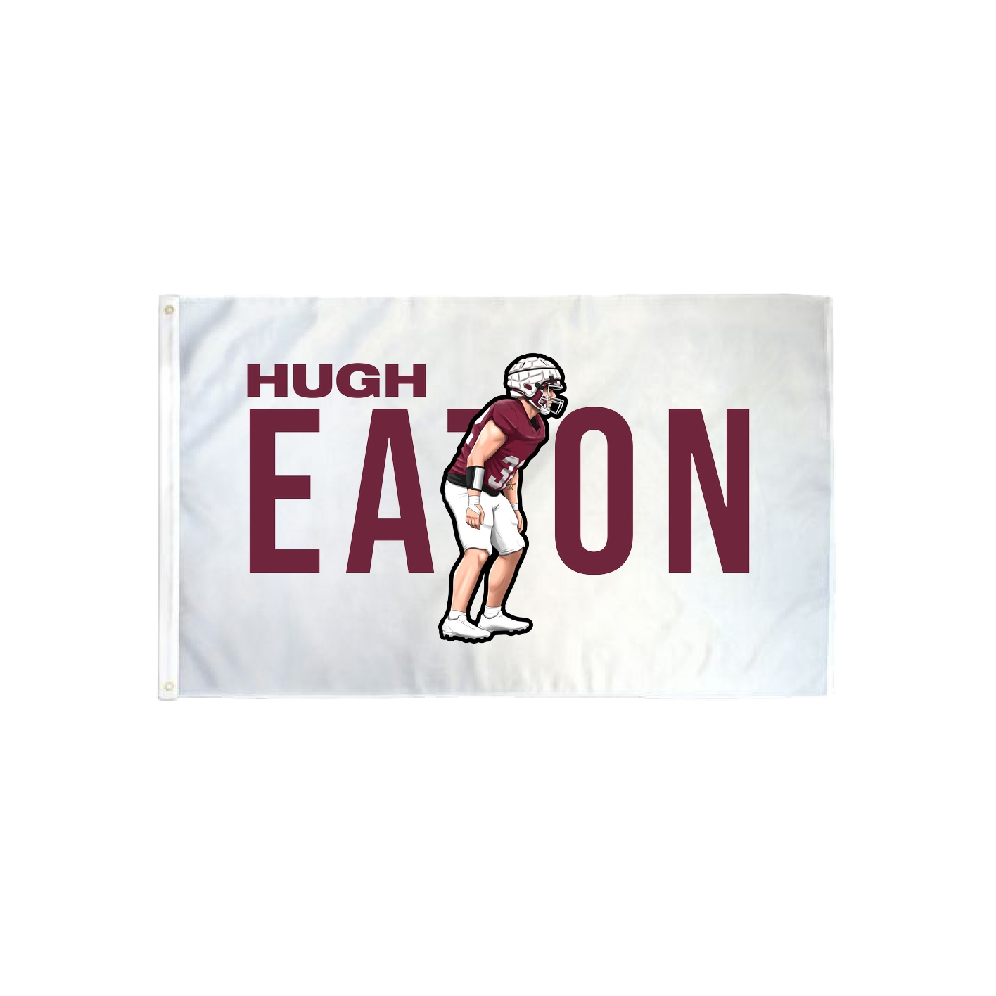 3x5 Flag — Player Name in Classic