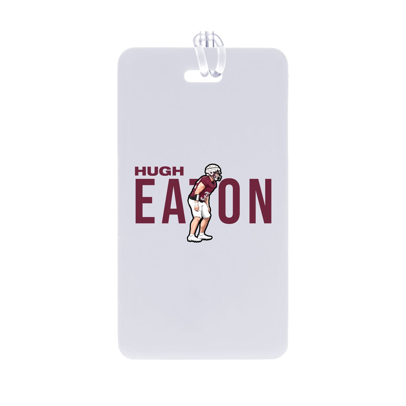 Bag Tag — Player Name in Classic