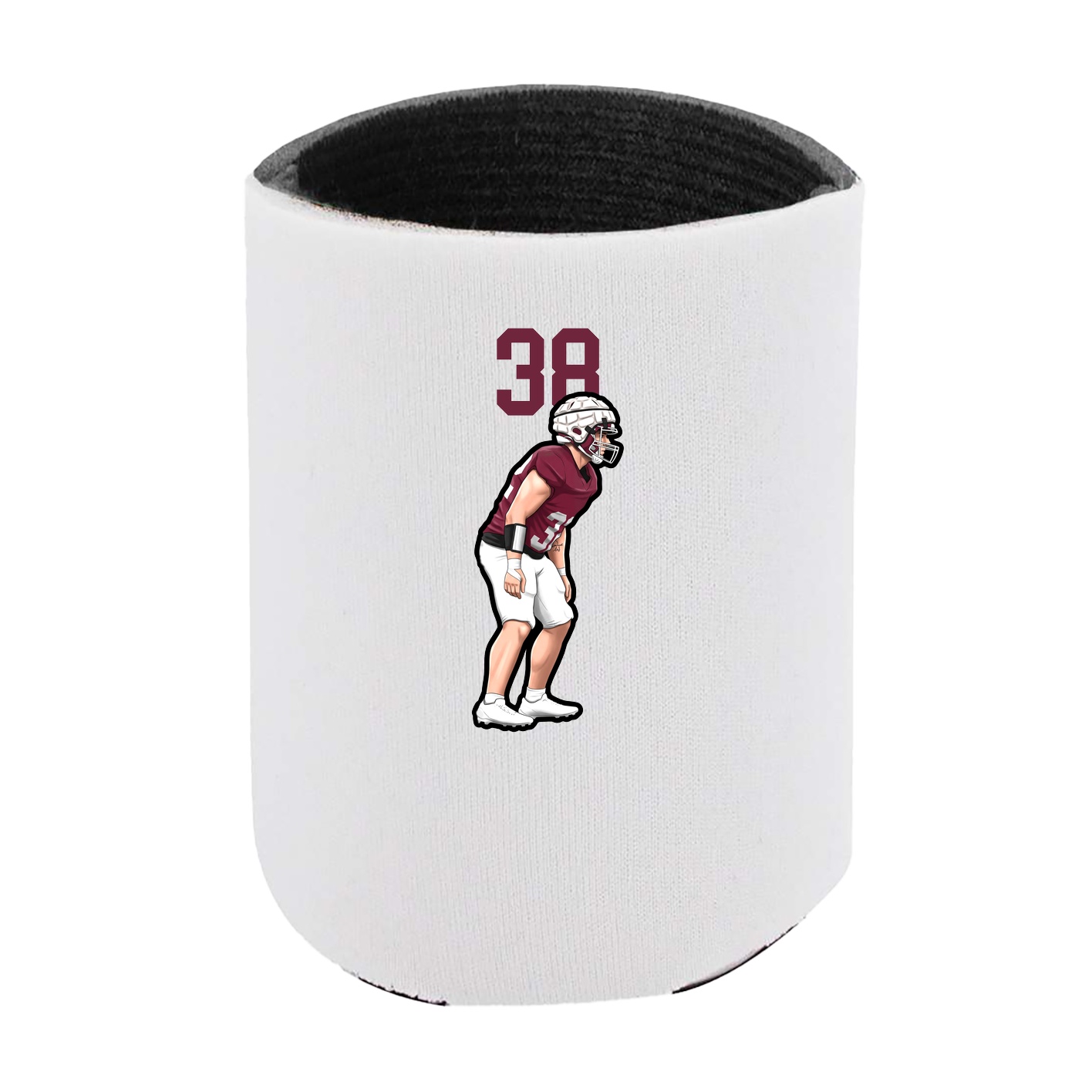 Can Holder — Number Top in White