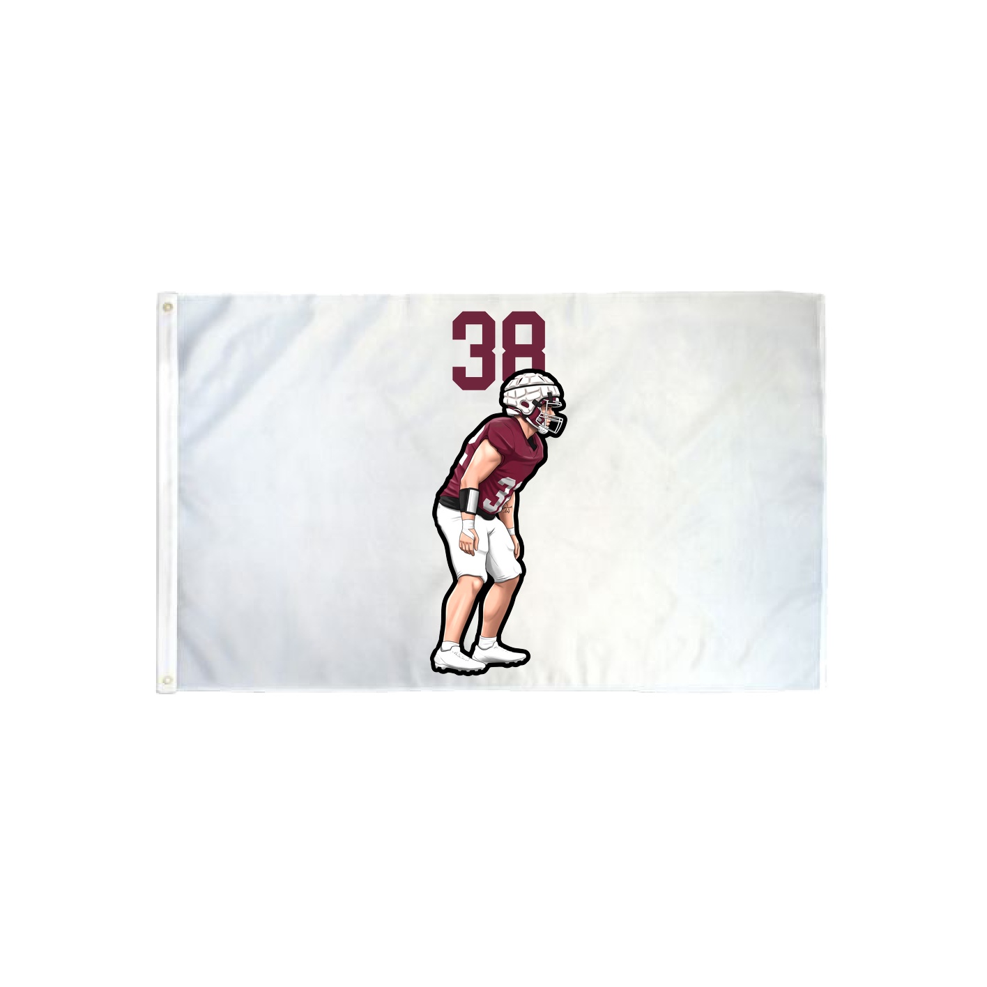 3x5 Flag — Number Top in Classic