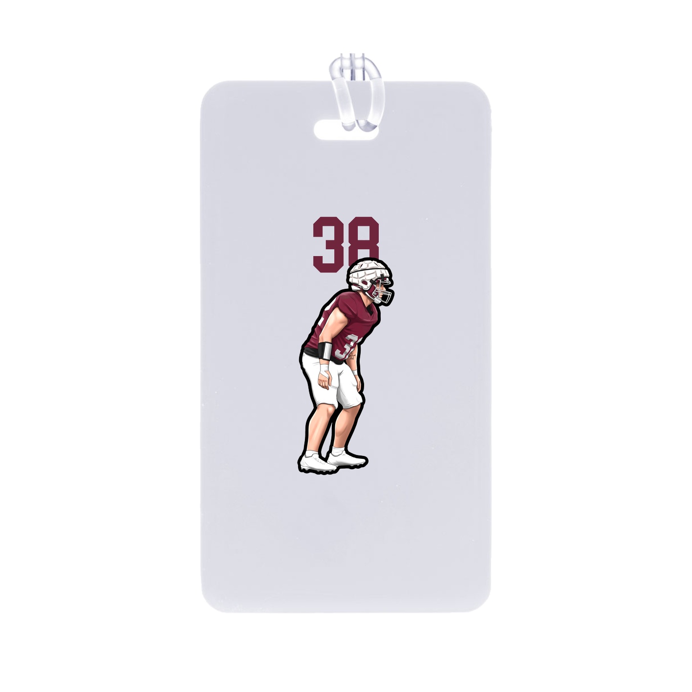 Bag Tag — Number Top in Classic