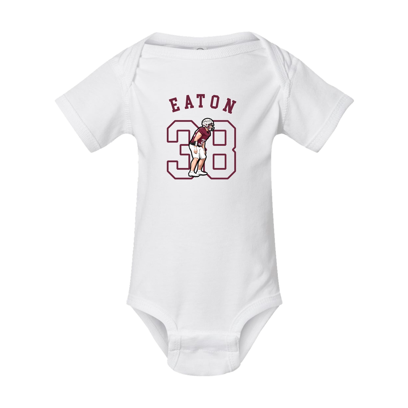 Baby Onesie — Shirsey Arch in White
