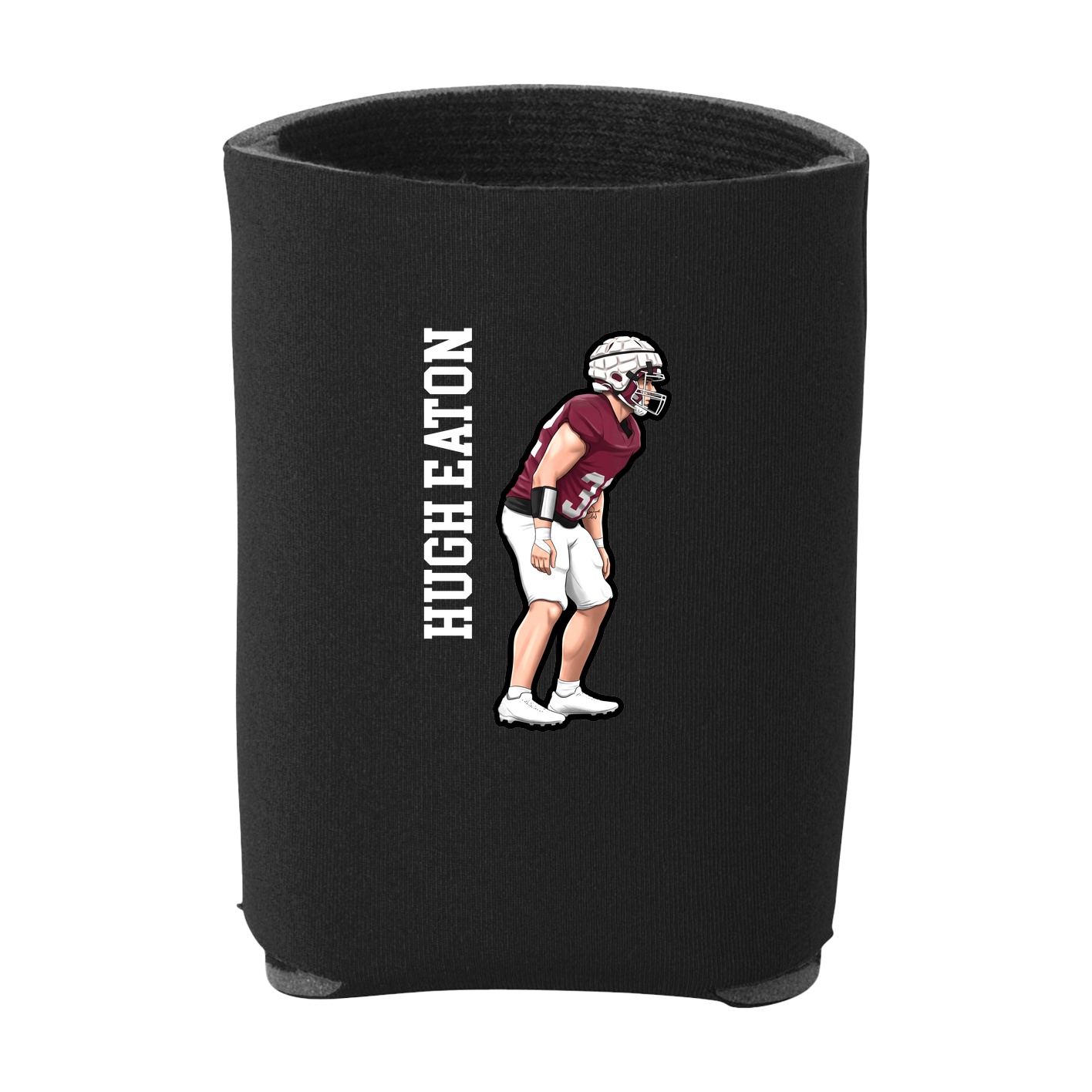 Can Holder — Name Vertical in Black