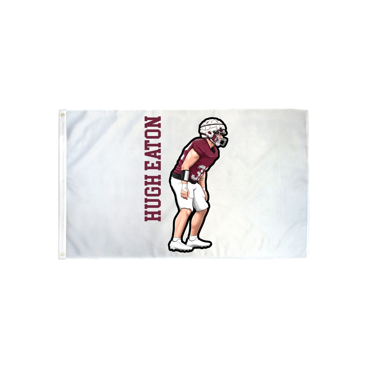 3x5 Flag — Name Vertical in Classic
