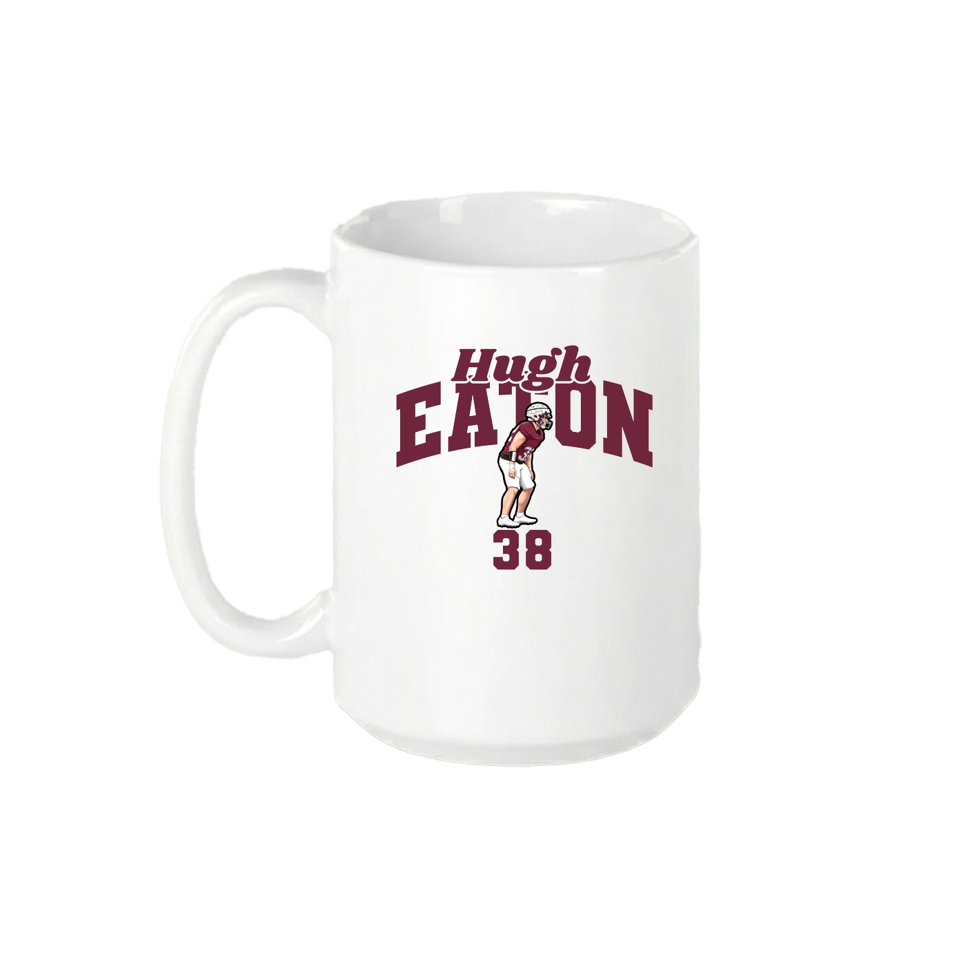 15oz Coffee Mug — Signature Arch in White