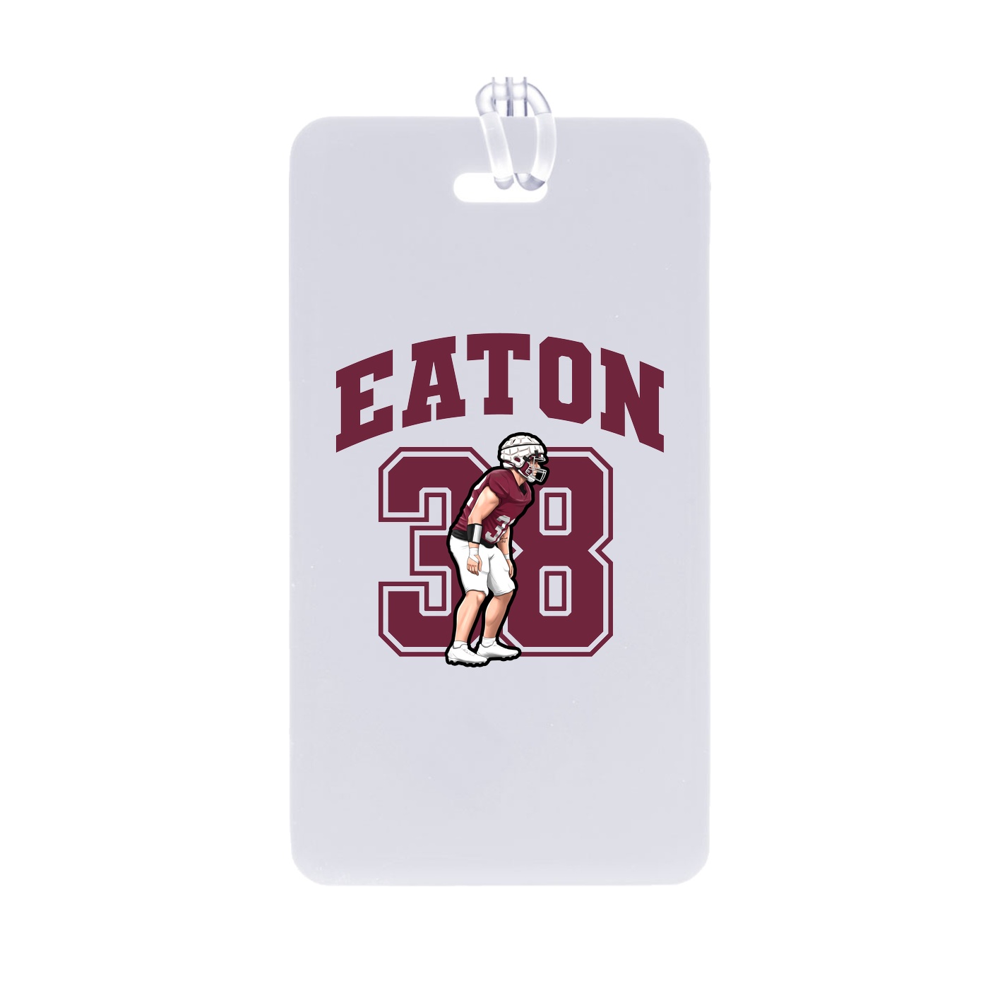 Bag Tag — Number in Classic