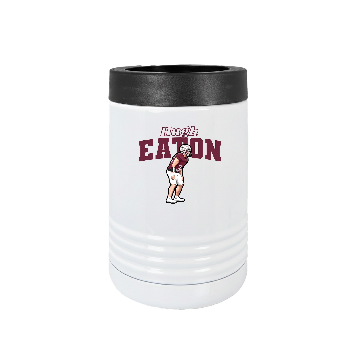 Beverage Holder — Name Arch in White