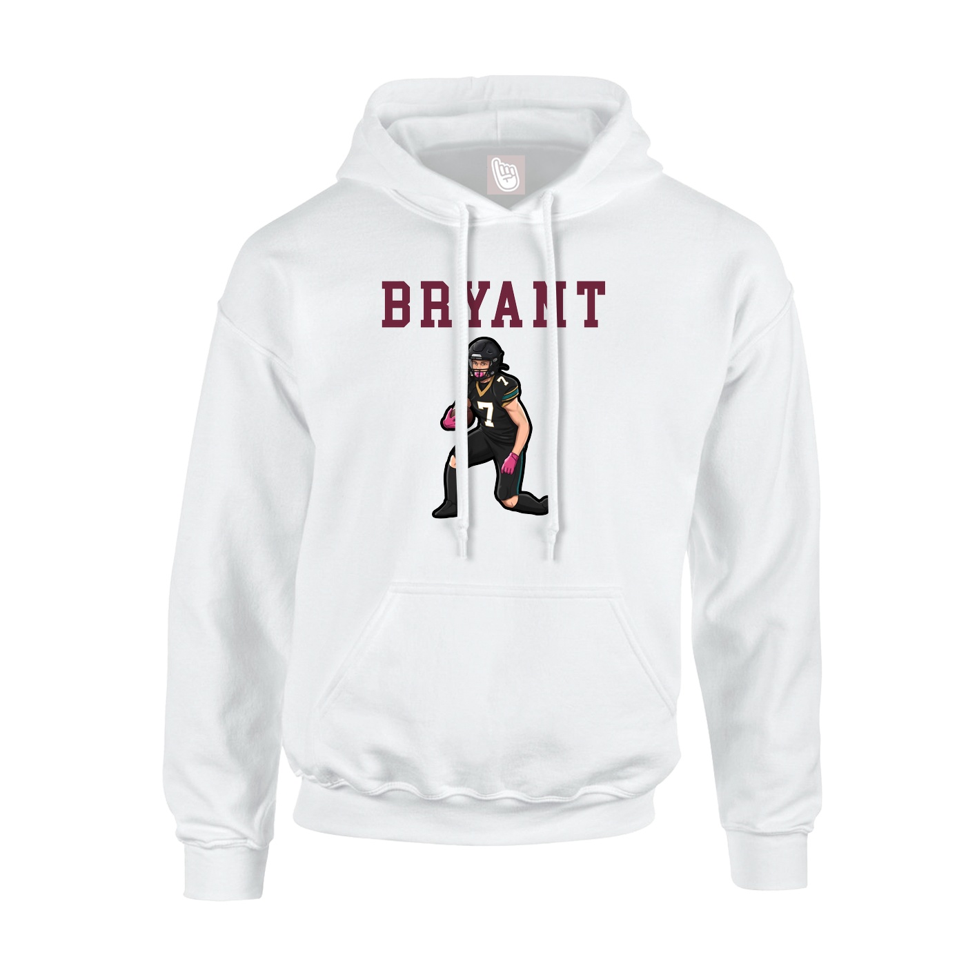 Youth Hoodie — Shirsey in White