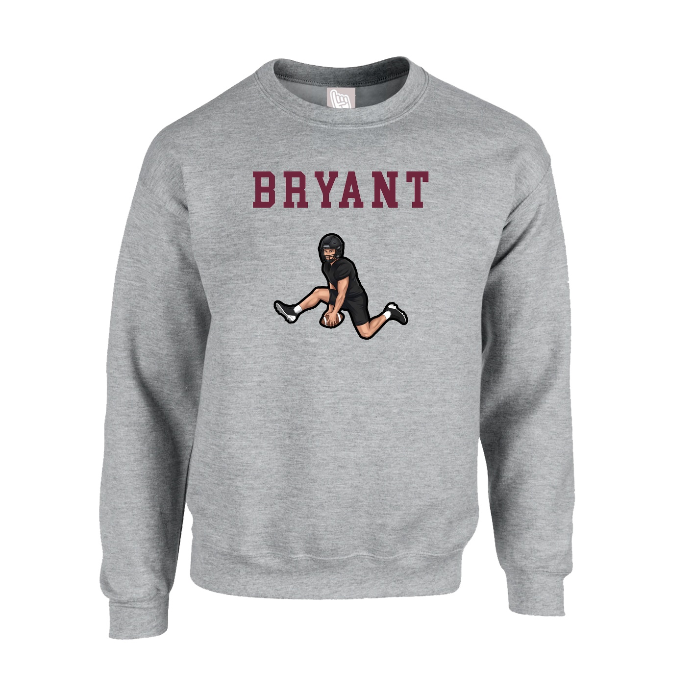 Fleece Crew — Shirsey in Grey