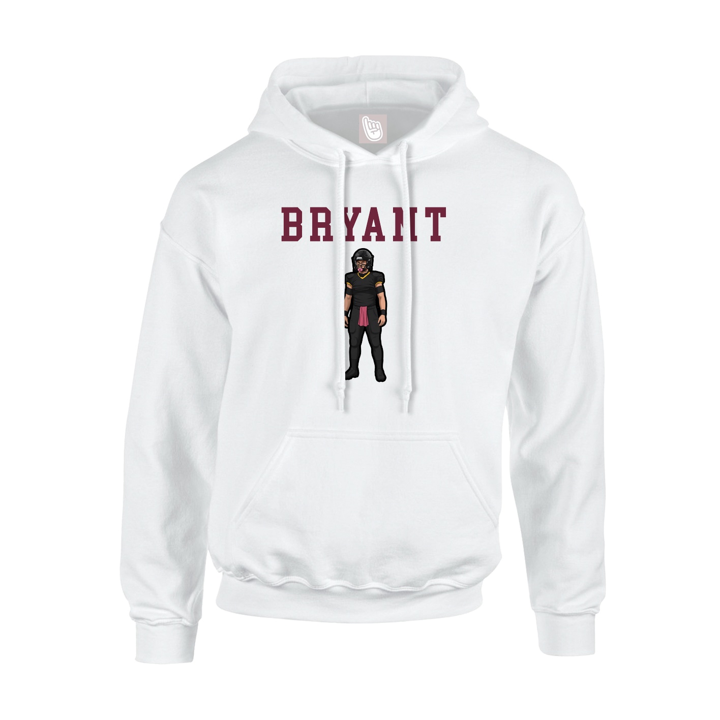 Hoodie — Shirsey in White