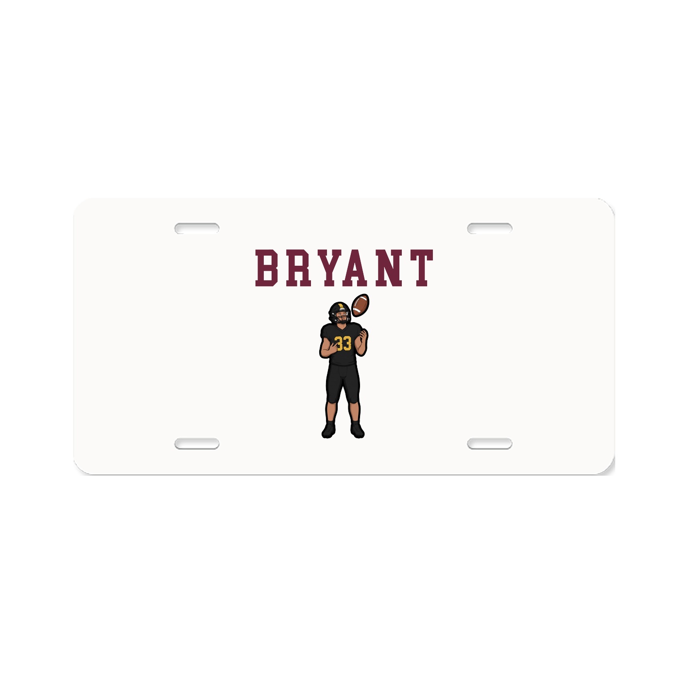 License Plate — Shirsey in Classic