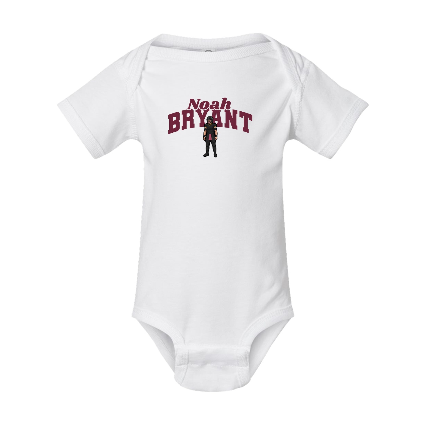 Baby Onesie — Signature Arch in White