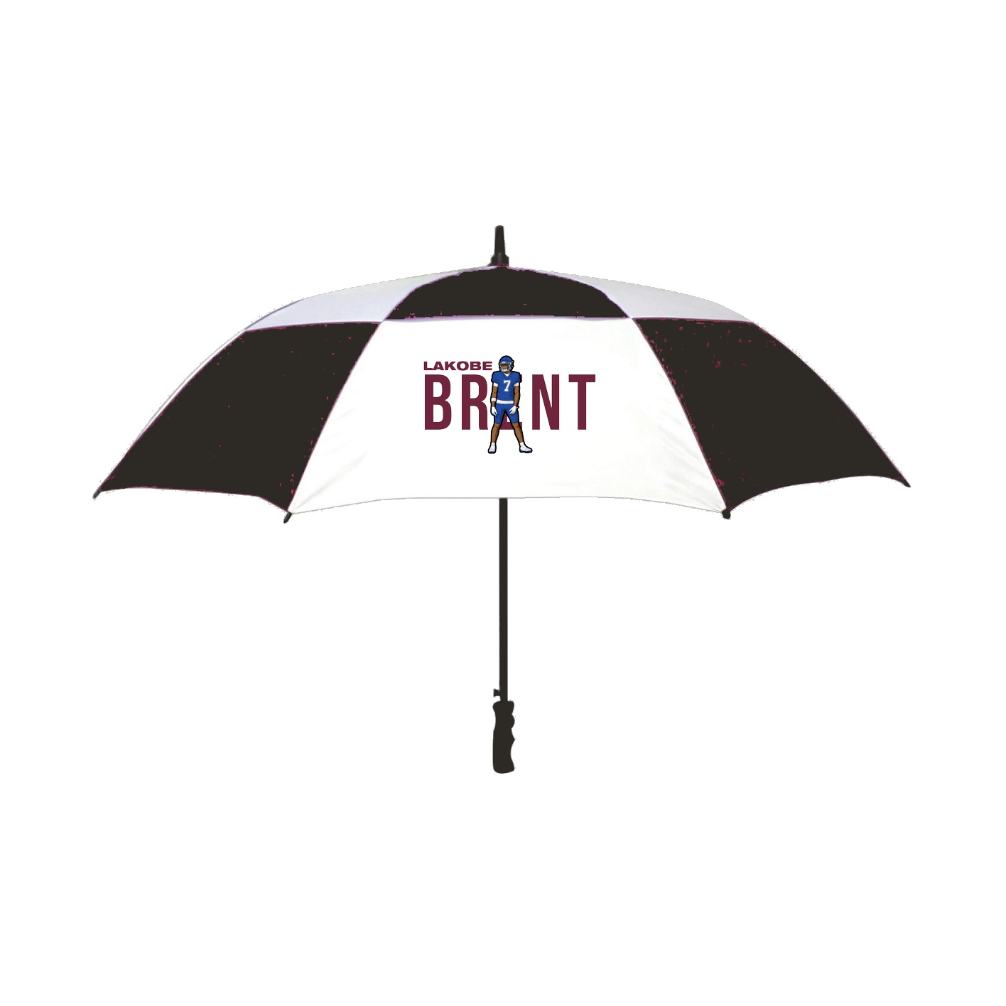 Golf Umbrella — Player Name in Black