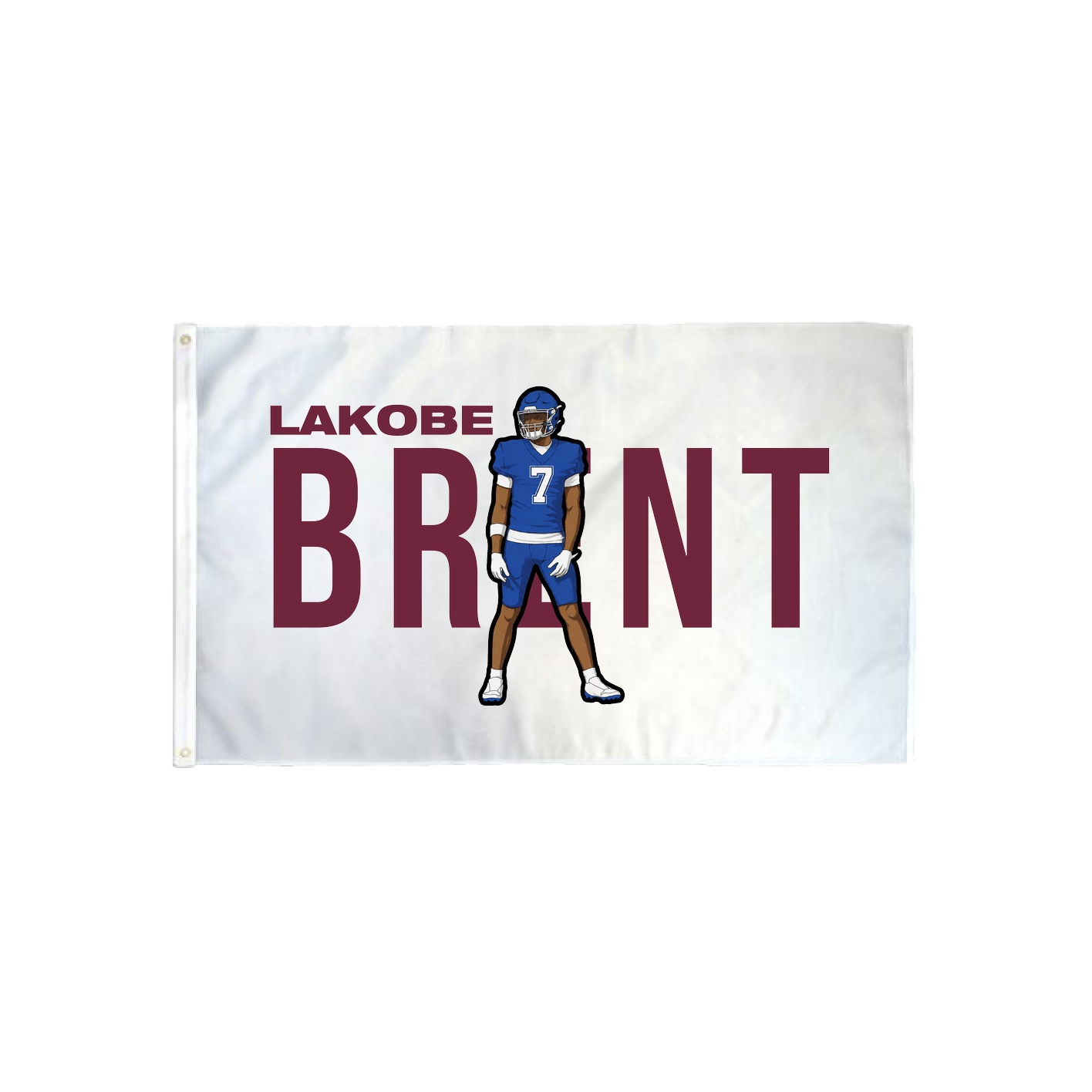 3x5 Flag — Player Name in Classic