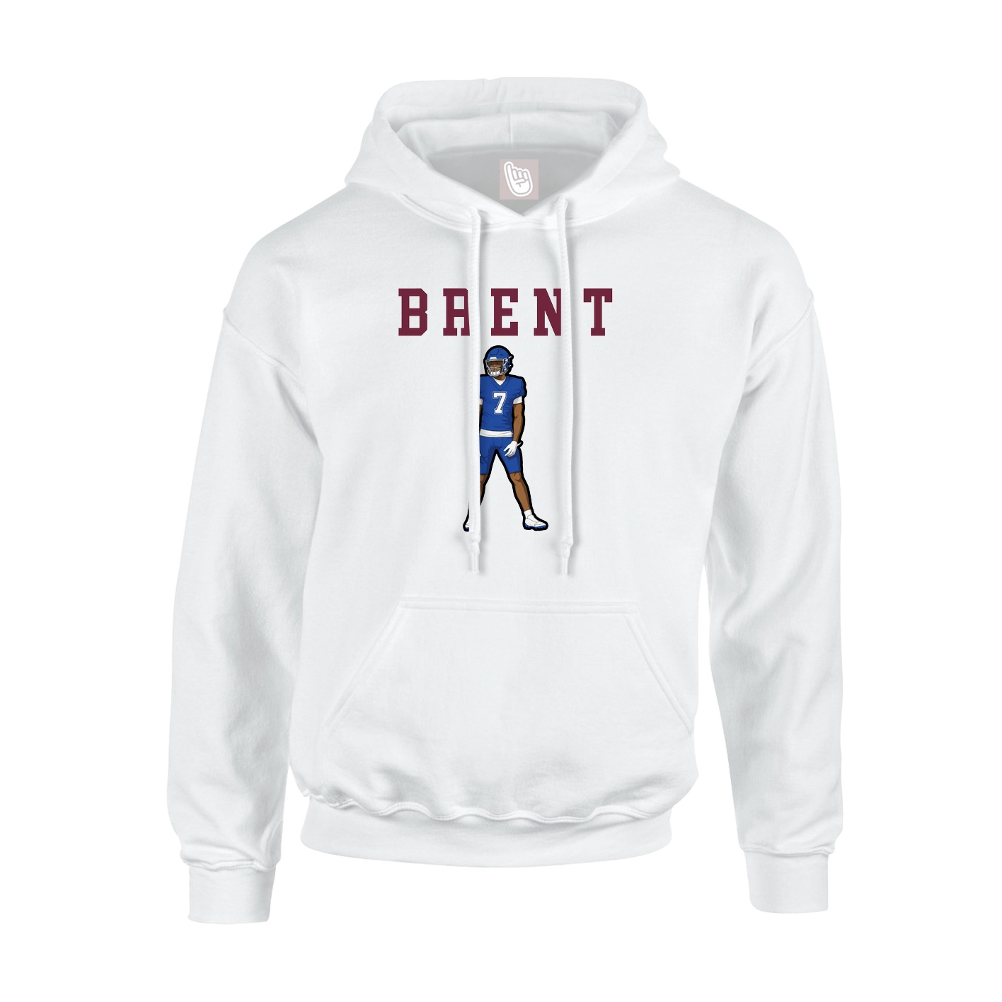 Youth Hoodie — Shirsey in White