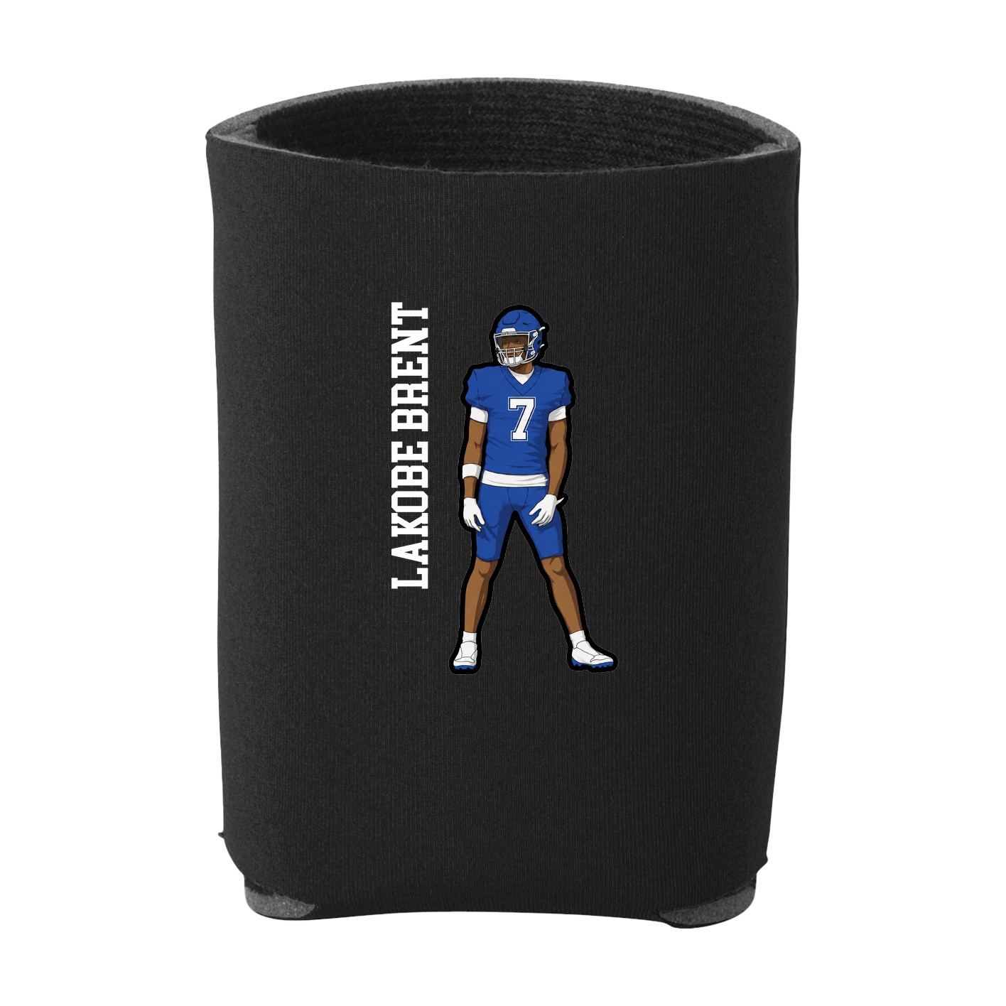 Can Holder — Name Vertical in Black