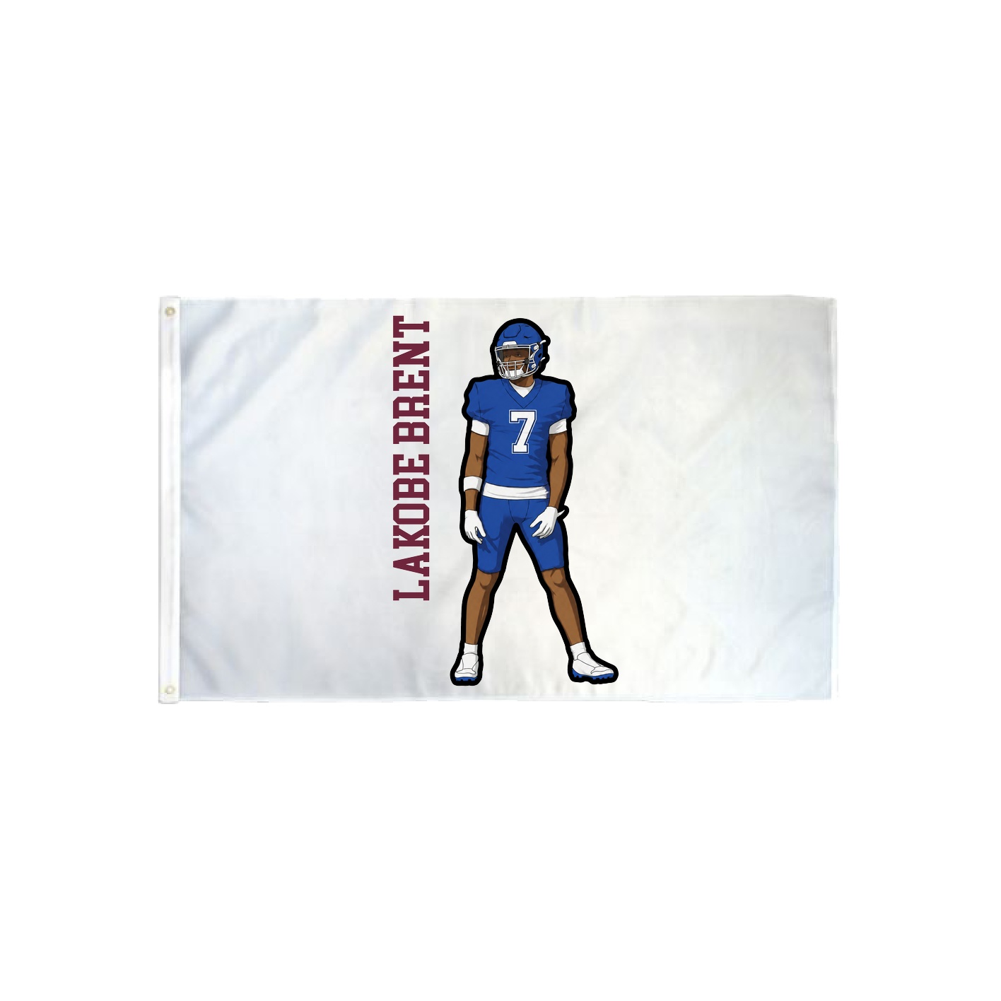 3x5 Flag — Name Vertical in Classic