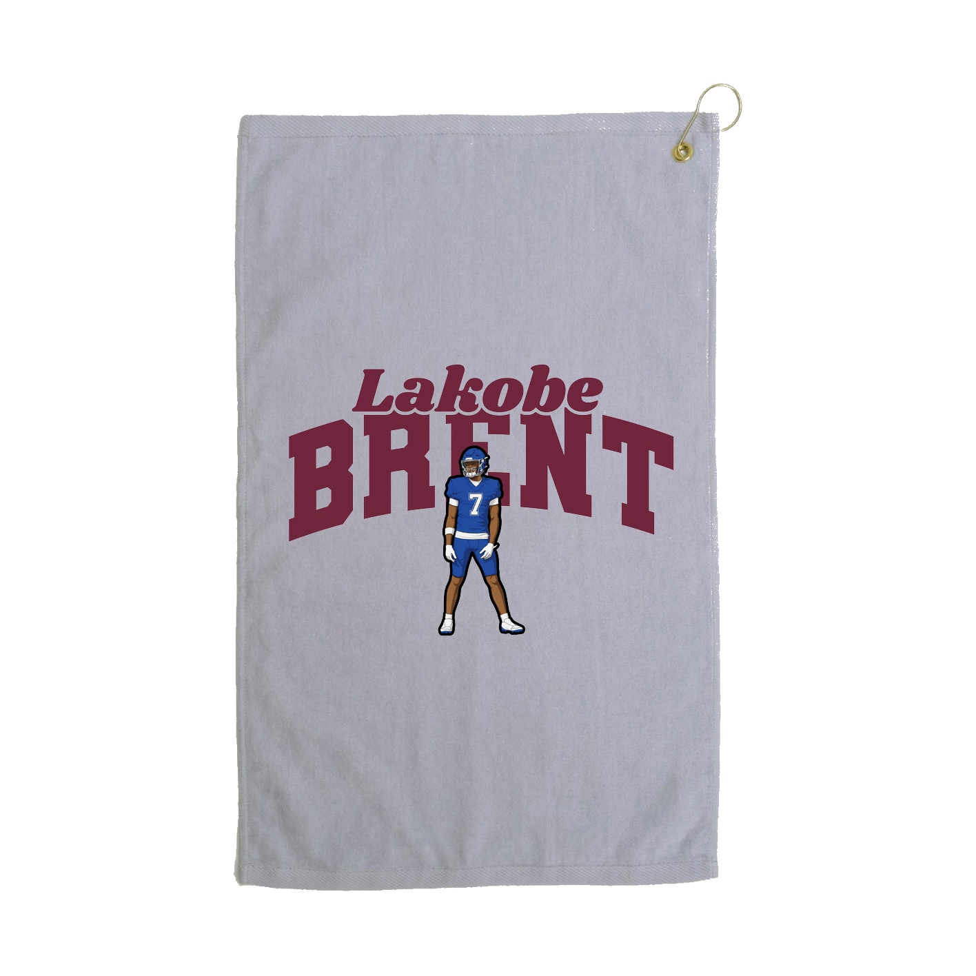 Golf Towel — Signature Arch in Grey