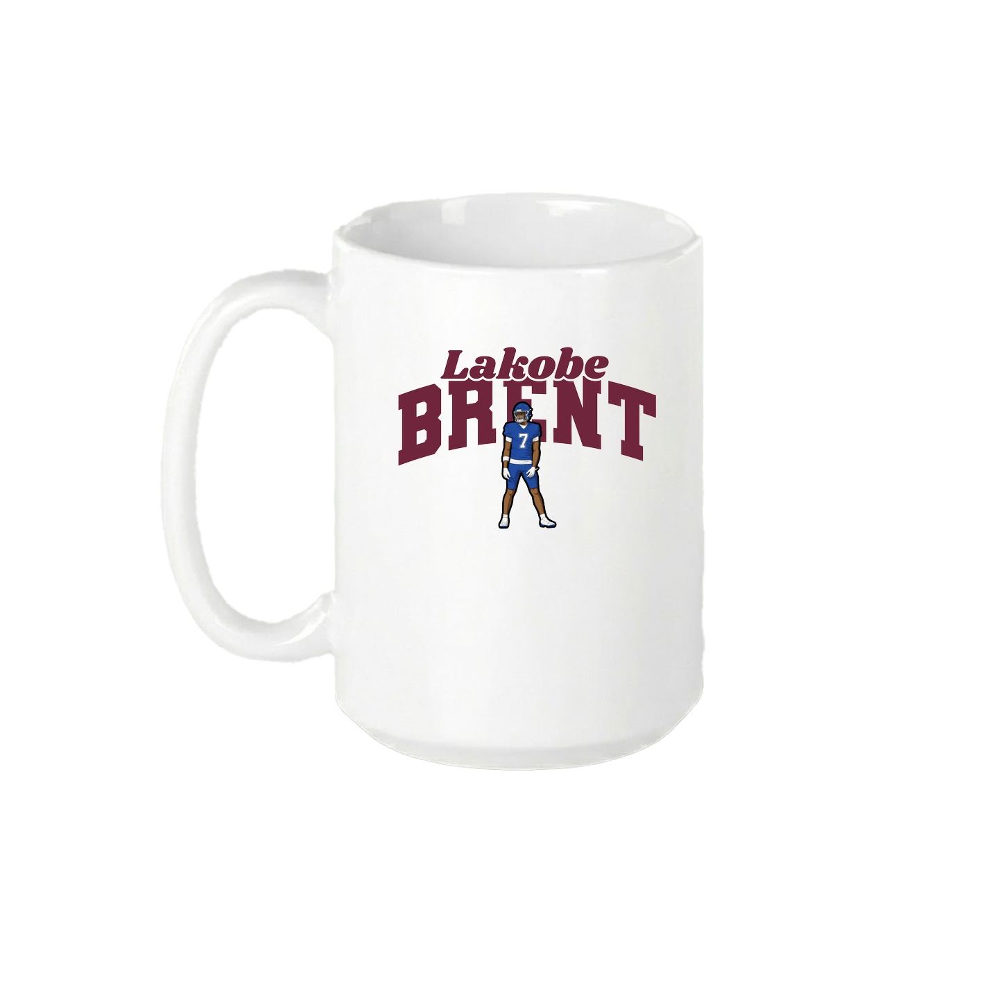 15oz Coffee Mug — Signature Arch in White