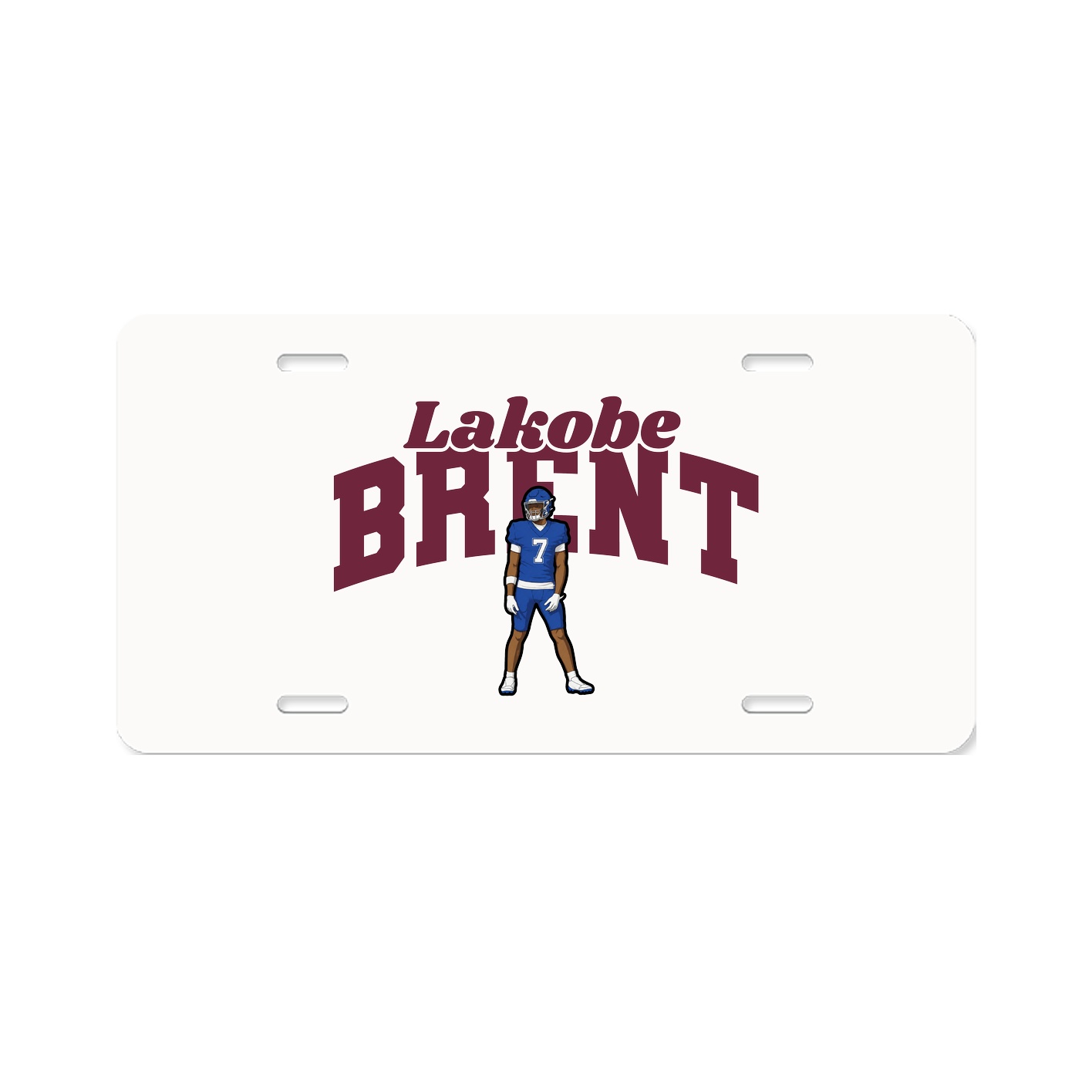 License Plate — Signature Arch in Classic
