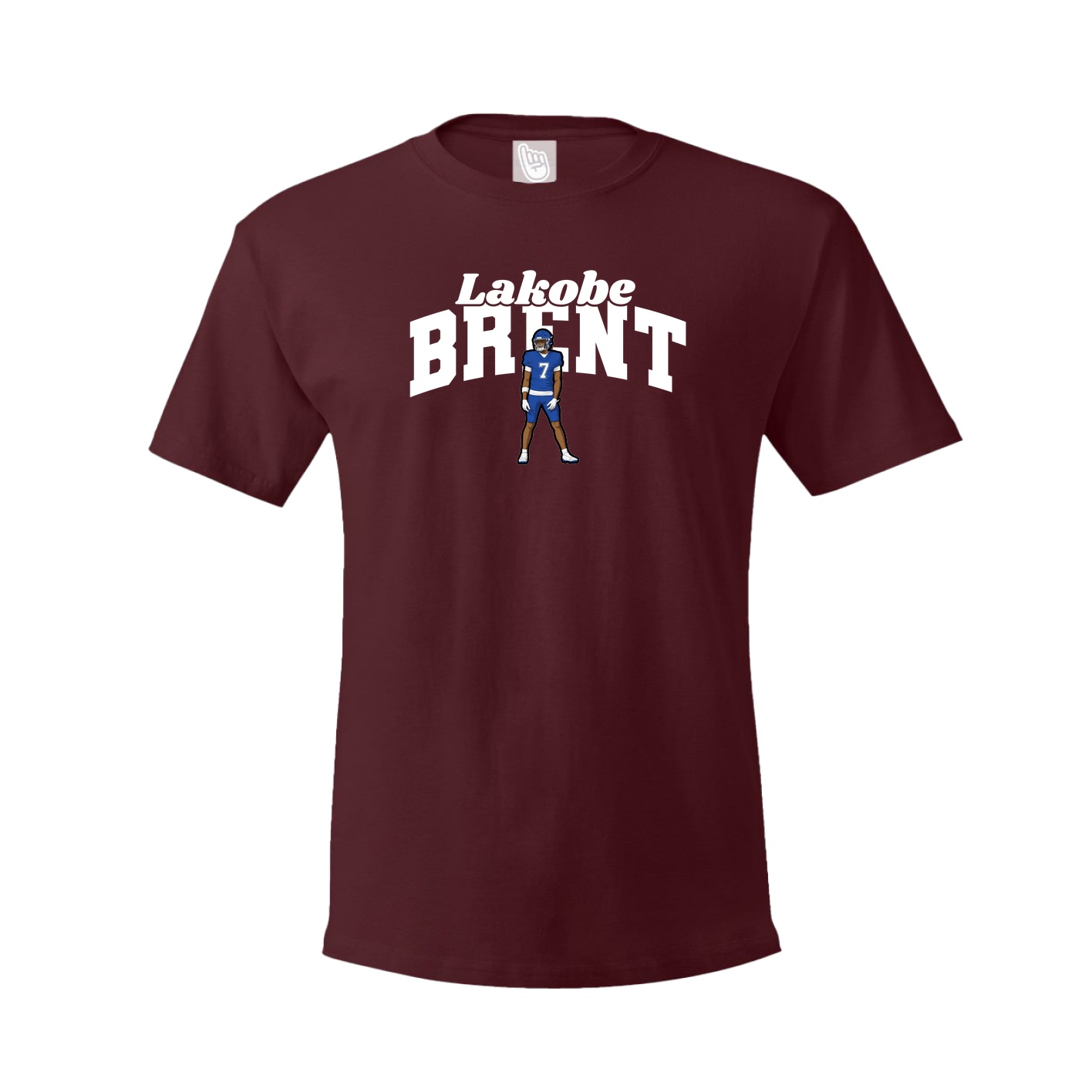 Youth Tee — Signature Arch in Maroon