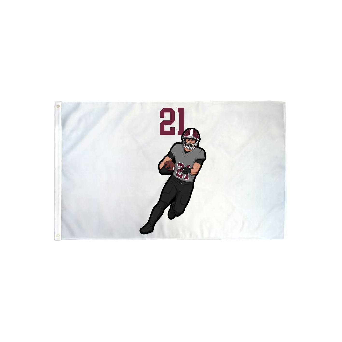 3x5 Flag — Number Top in Classic
