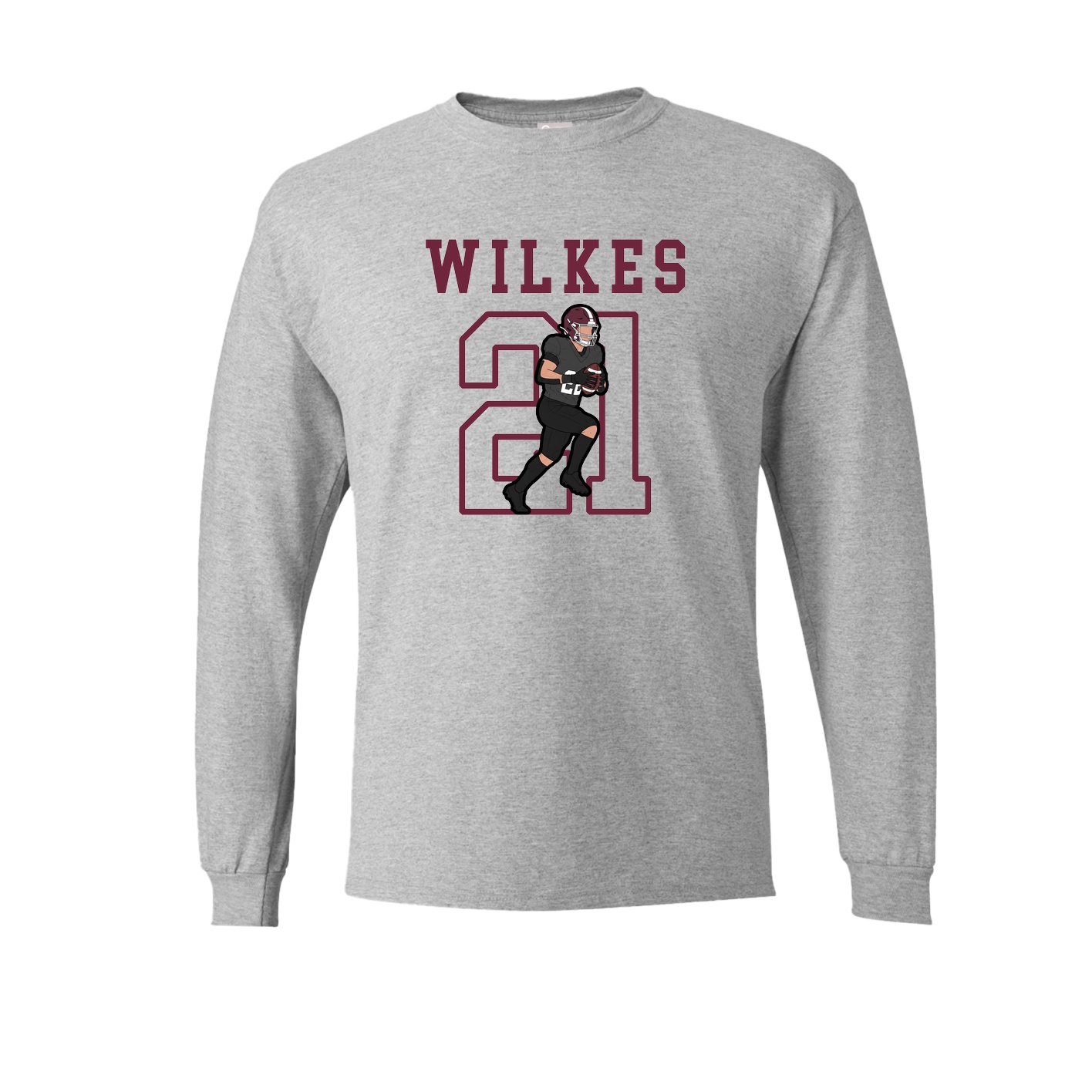 Long Sleeve Tee — Shirsey in Grey