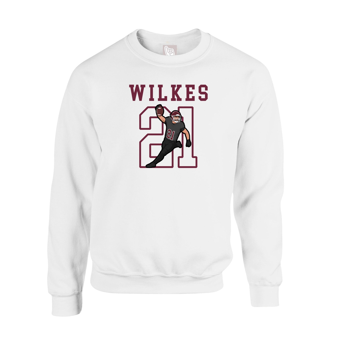 Fleece Crew — Shirsey in White