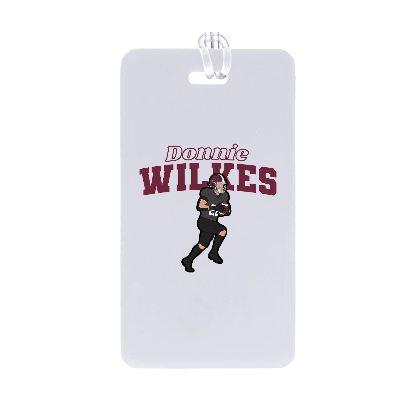 Bag Tag — Name Arch in Classic