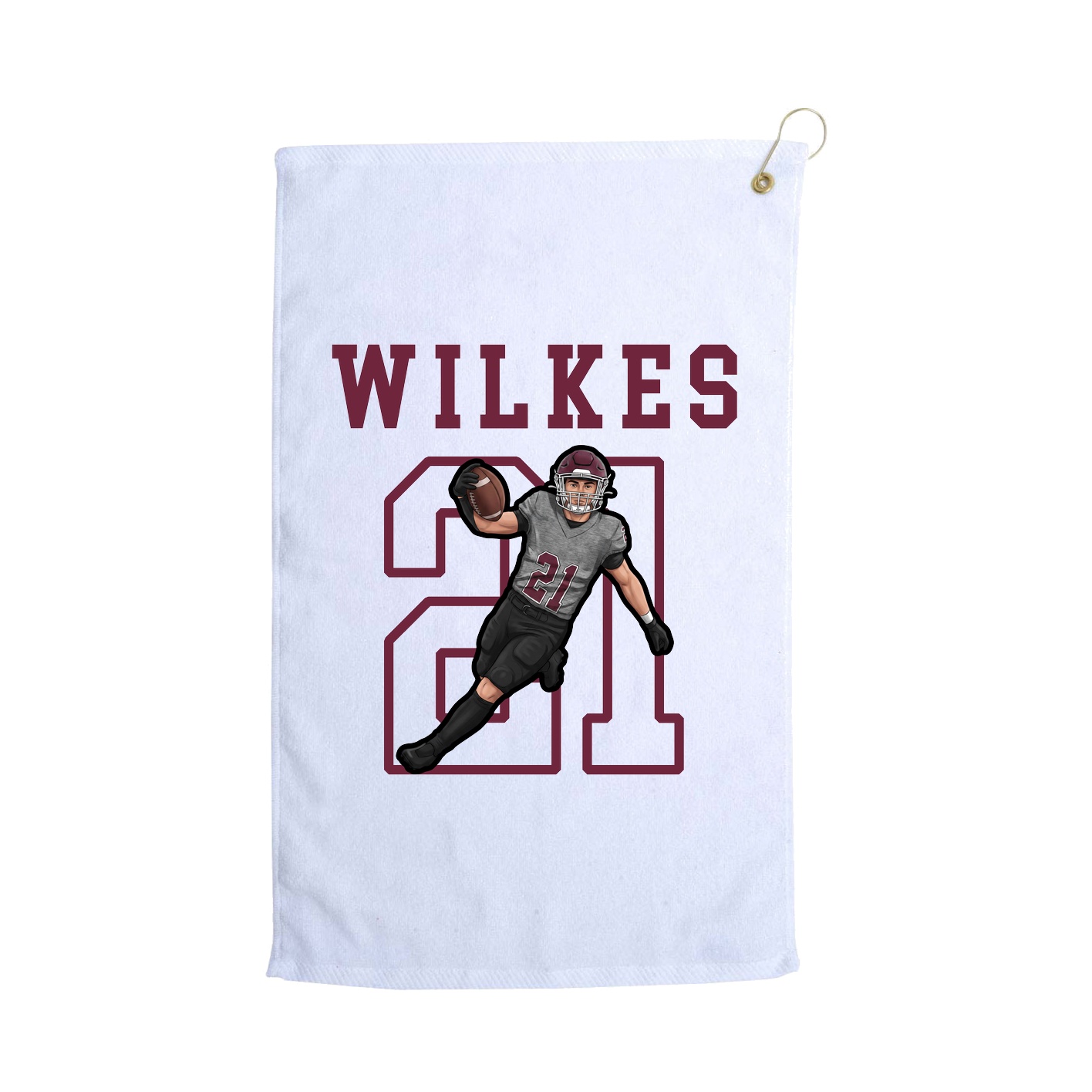 Golf Towel — Shirsey in White