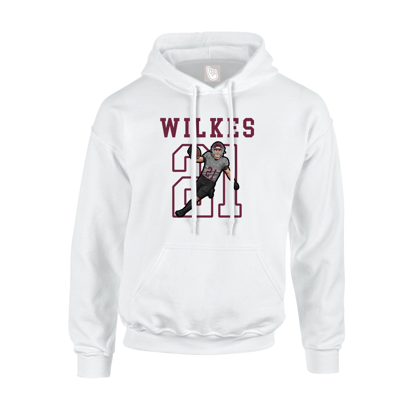 Youth Hoodie — Shirsey in White