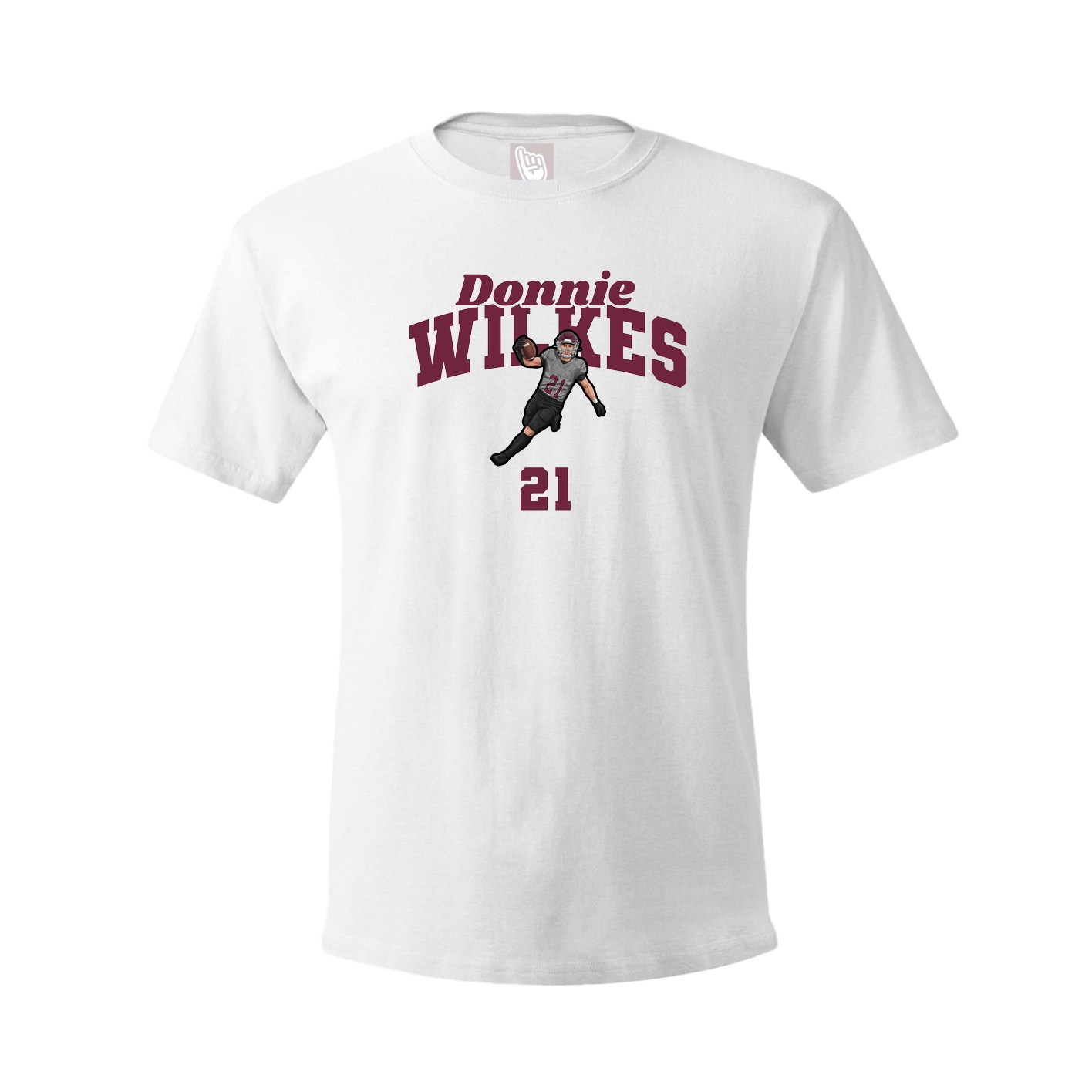 Youth Tee — Signature Arch in White