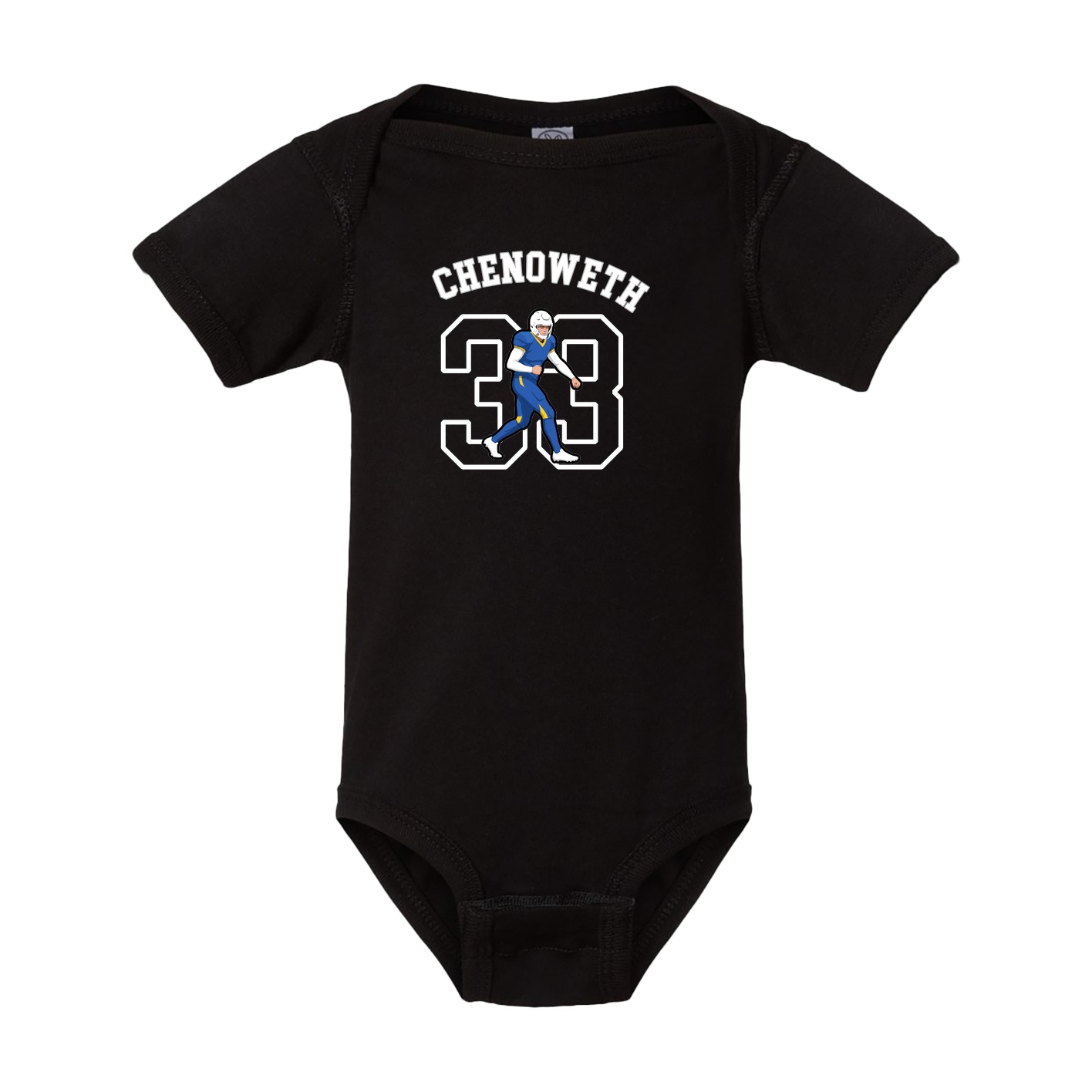 Baby Onesie — Shirsey Arch in Black